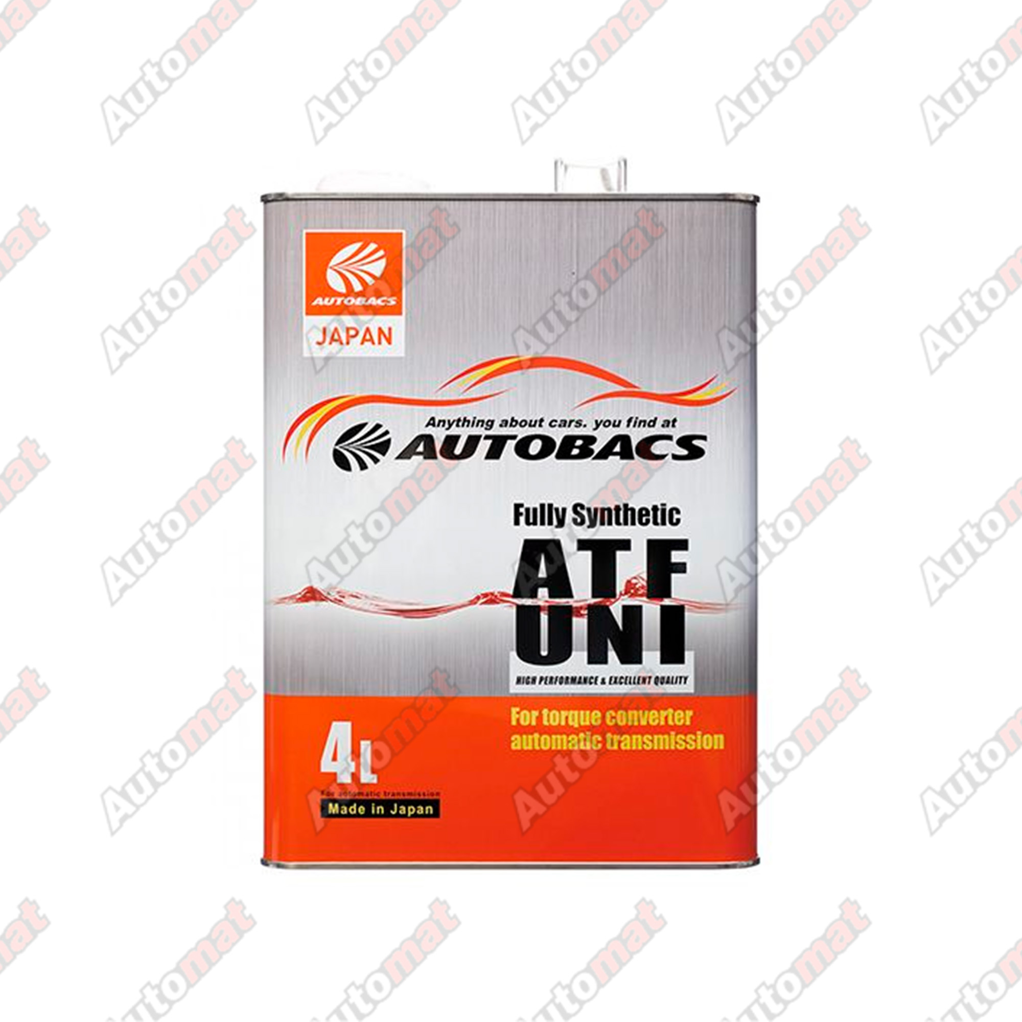 Трансмиссионное масло AUTOBACS ATF UNI FULLY SYNTHETIC, 4л