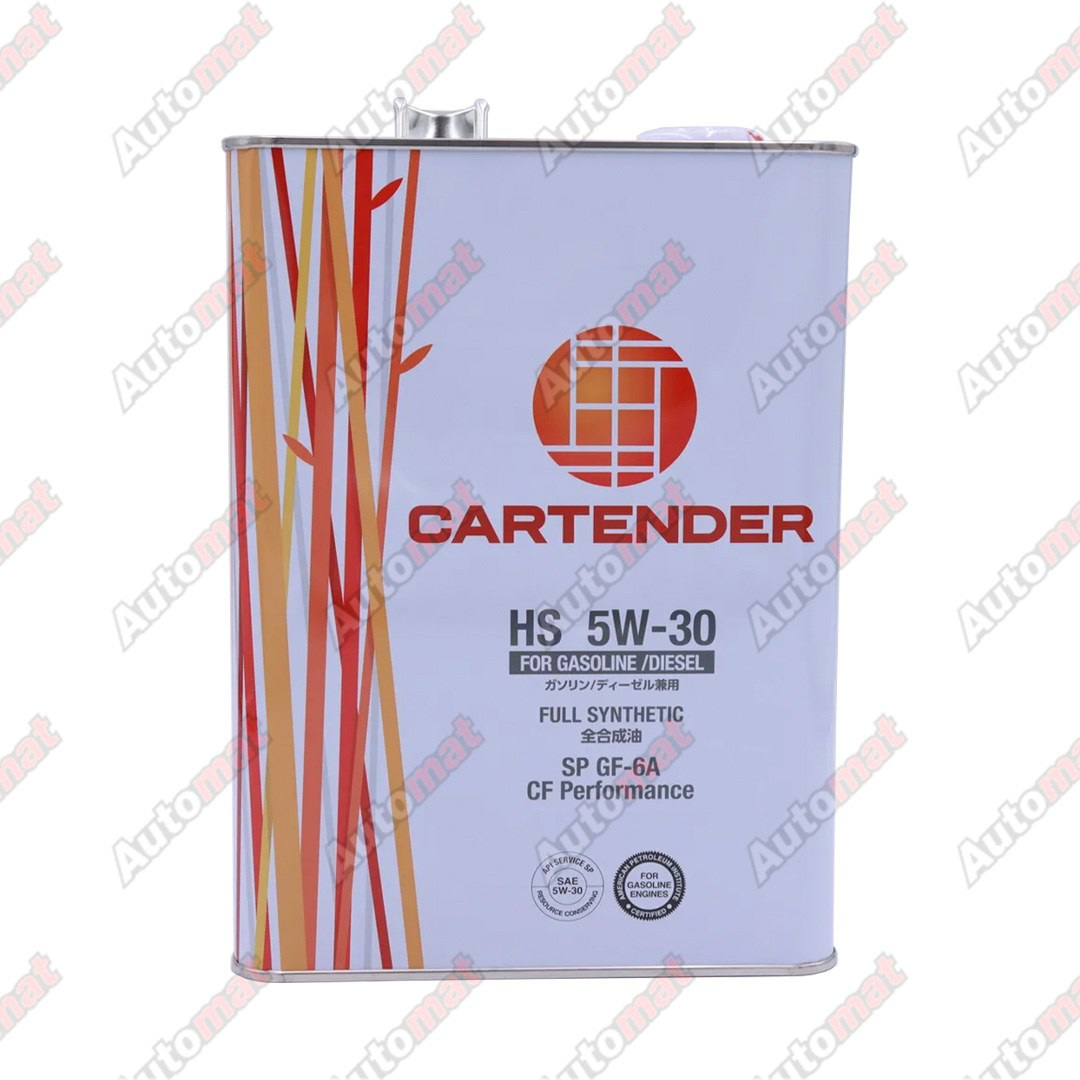 Масло моторное Cartender PERFORMANCE 5W-30 HS SP GF-6A CF, 4л