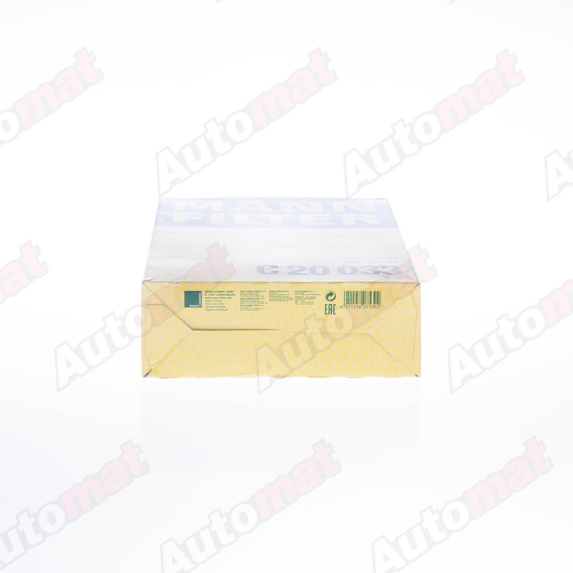 Фильтр воздушный MANN-FILTER C 20033 / A-898V
