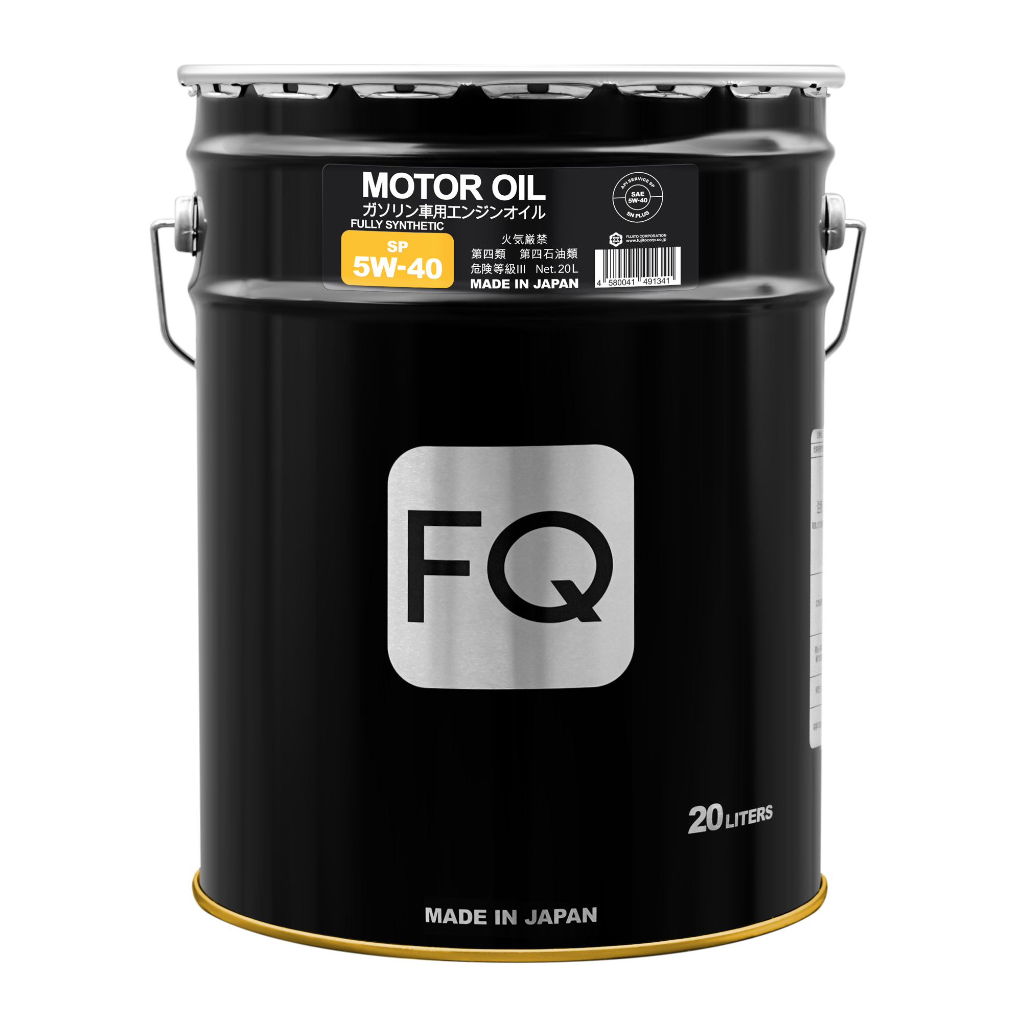 Моторное масло FQ 5W-40 SP FULLY SYNTHETIC, 20л