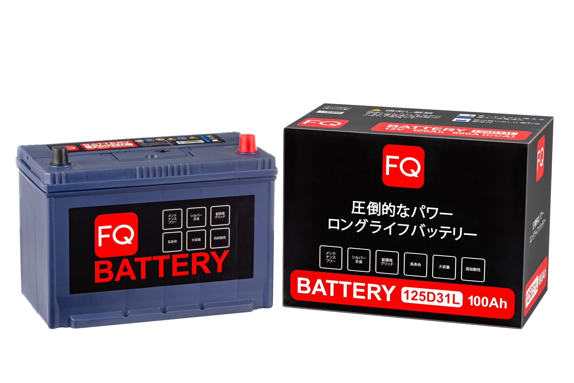 Аккумулятор FQ RED ENERGY SERIES 100 А/ч 125D31L