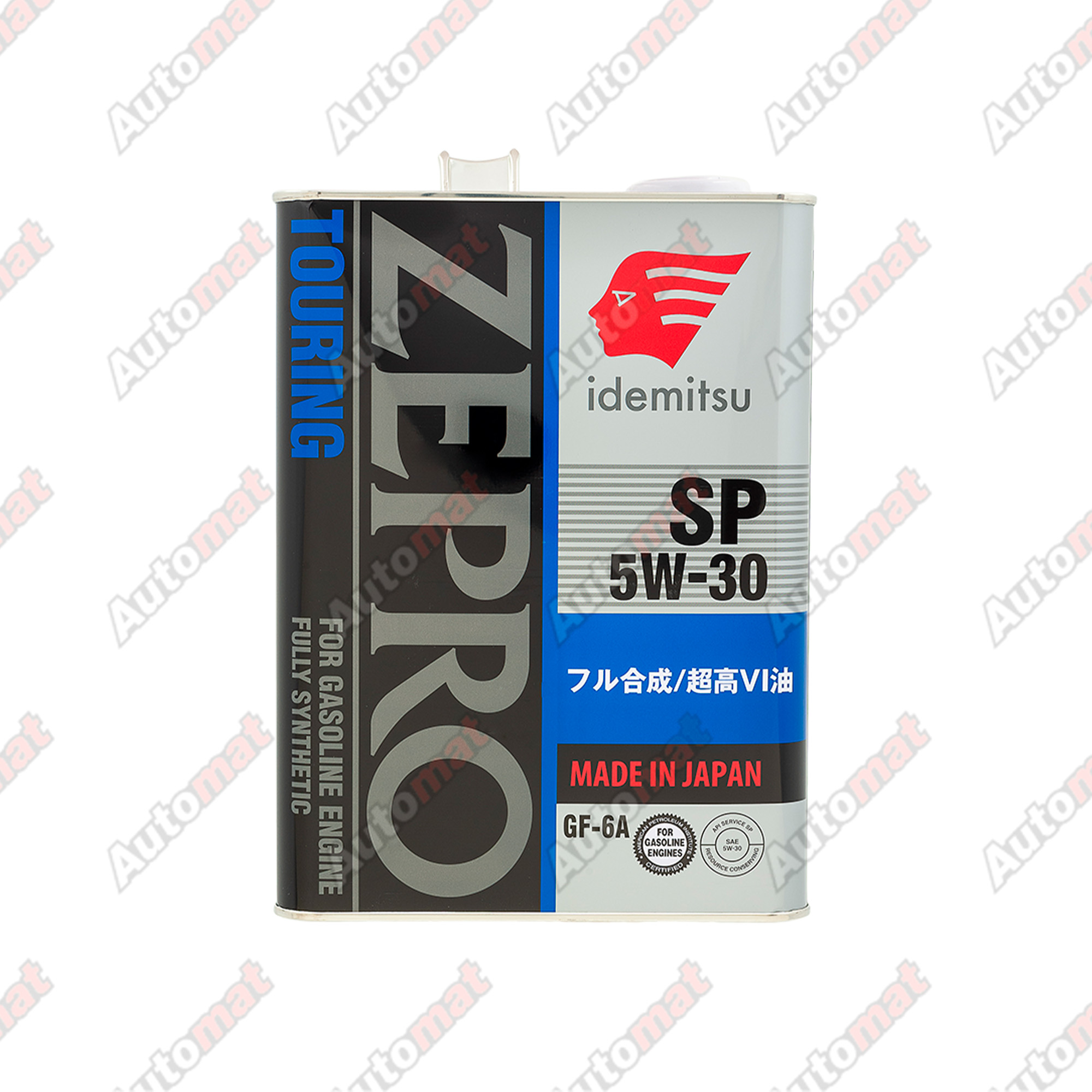 Масло моторное IDEMITSU ZEPRO TOURING 5W-30 SP GF-6A FULLY SYNTHETIC, 4л