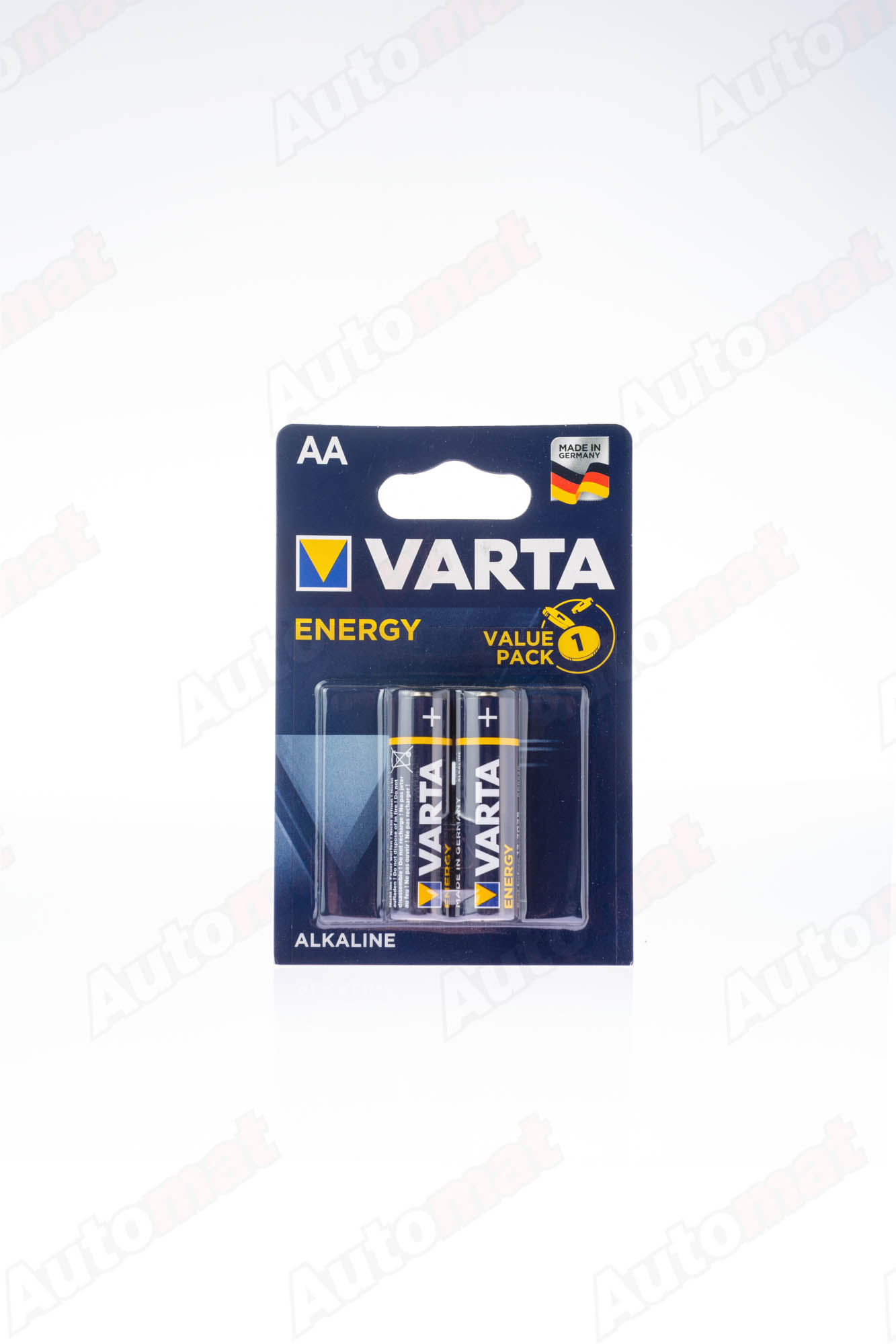 Батарейки щелочные VARTA ENERGY LR6, 2 шт