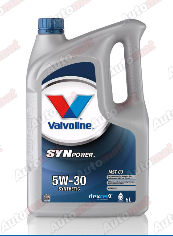 Масло моторное Valvoline Synpower MST C3 5W30 5л