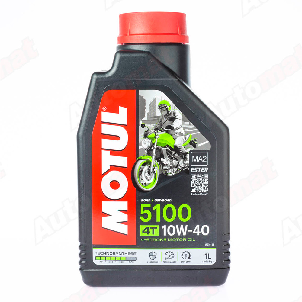 Моторное масло Motul 5100 4T 10W-40 Technosynthese, 1л