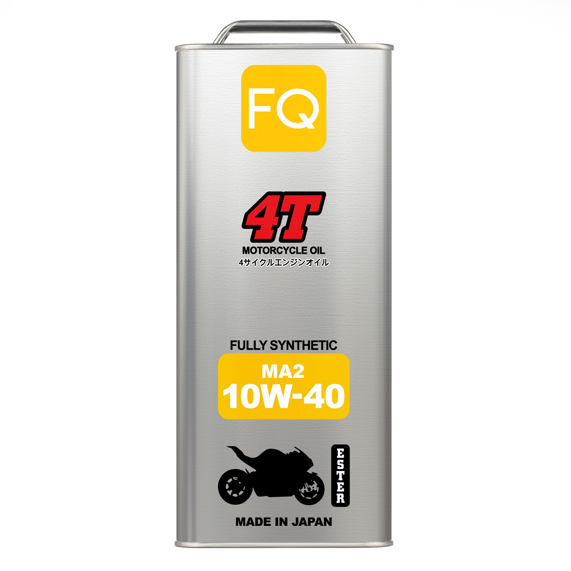 Масло моторное FQ 10W-40 4T MA2/SP FULLY SYNTHETIC (ESTER), 4л
