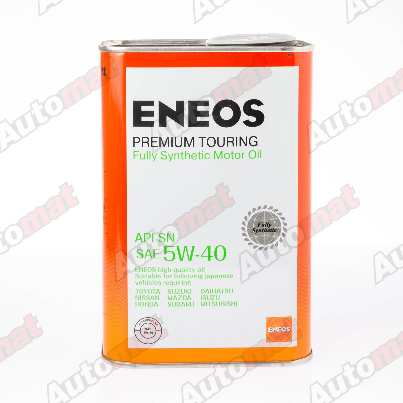 Моторное масло ENEOS PREMIUM TOURING 5W-40 SN FULLY SYNTHETIC, 1л