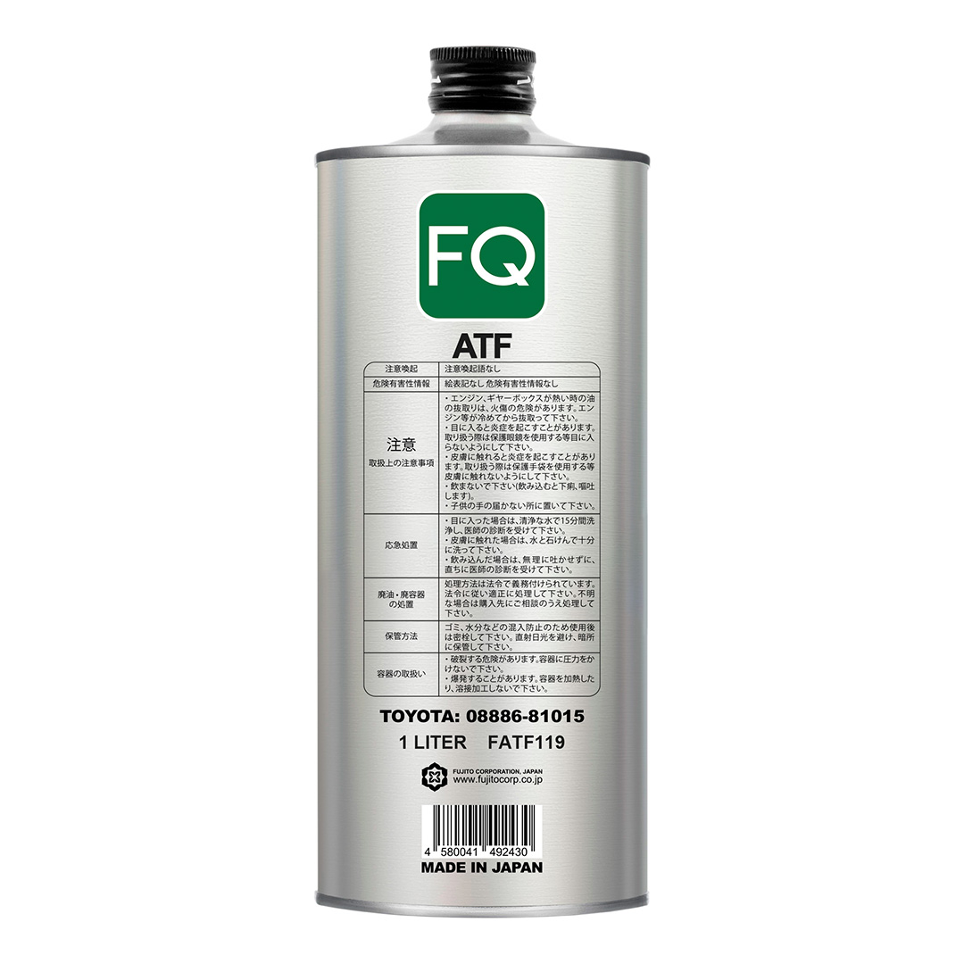 Трансмиссионное масло FQ ATF TYPE T-IV, 1л