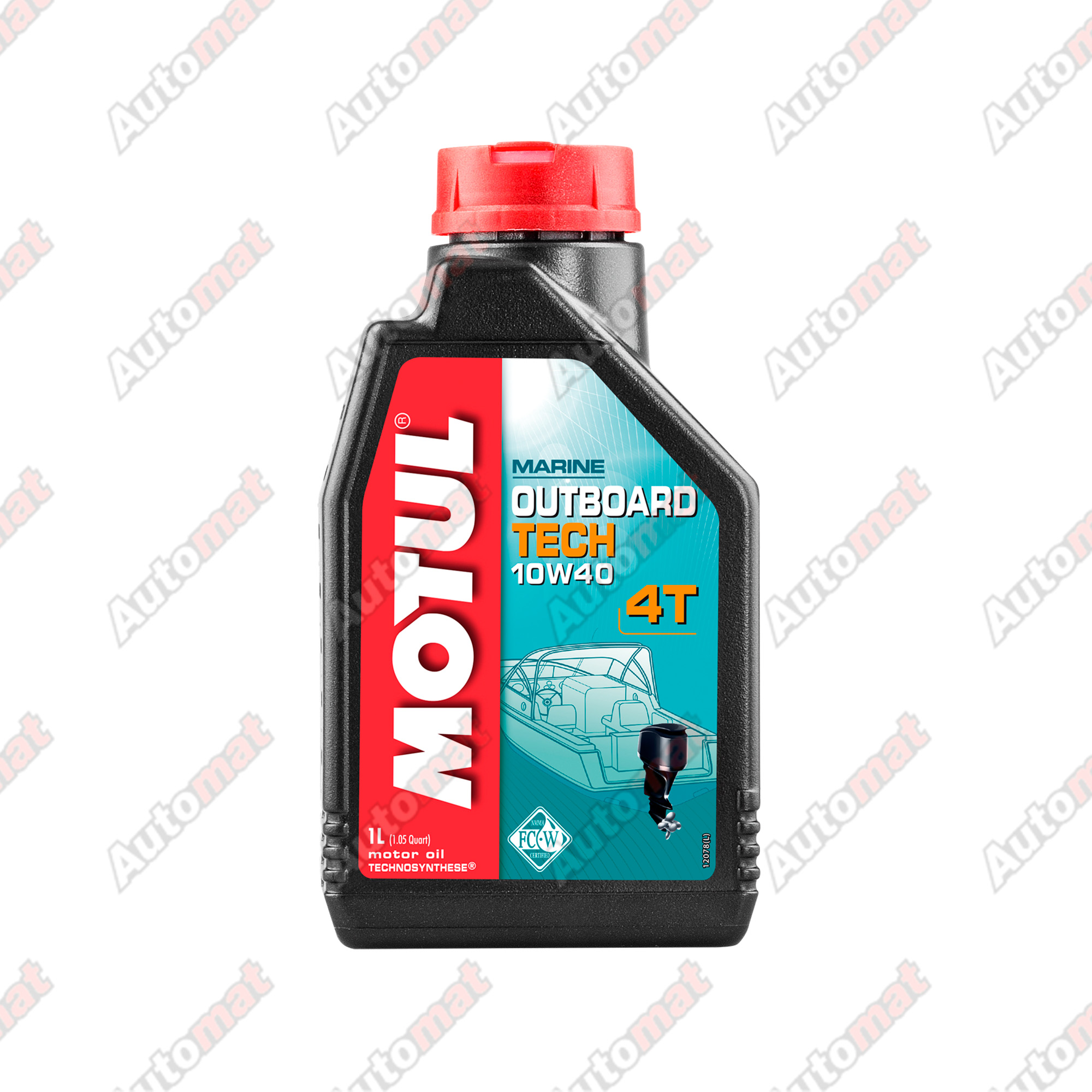 Моторное масло Motul Outboard Tech 4T 10W-40, 1л