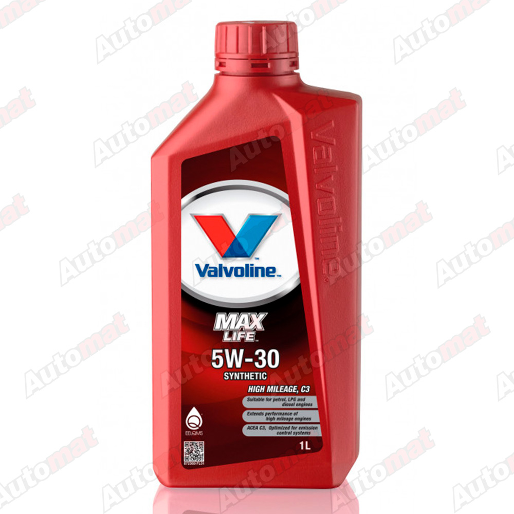 Моторное масло Valvoline Maxlife C3 SN/CF 5W30, 1л