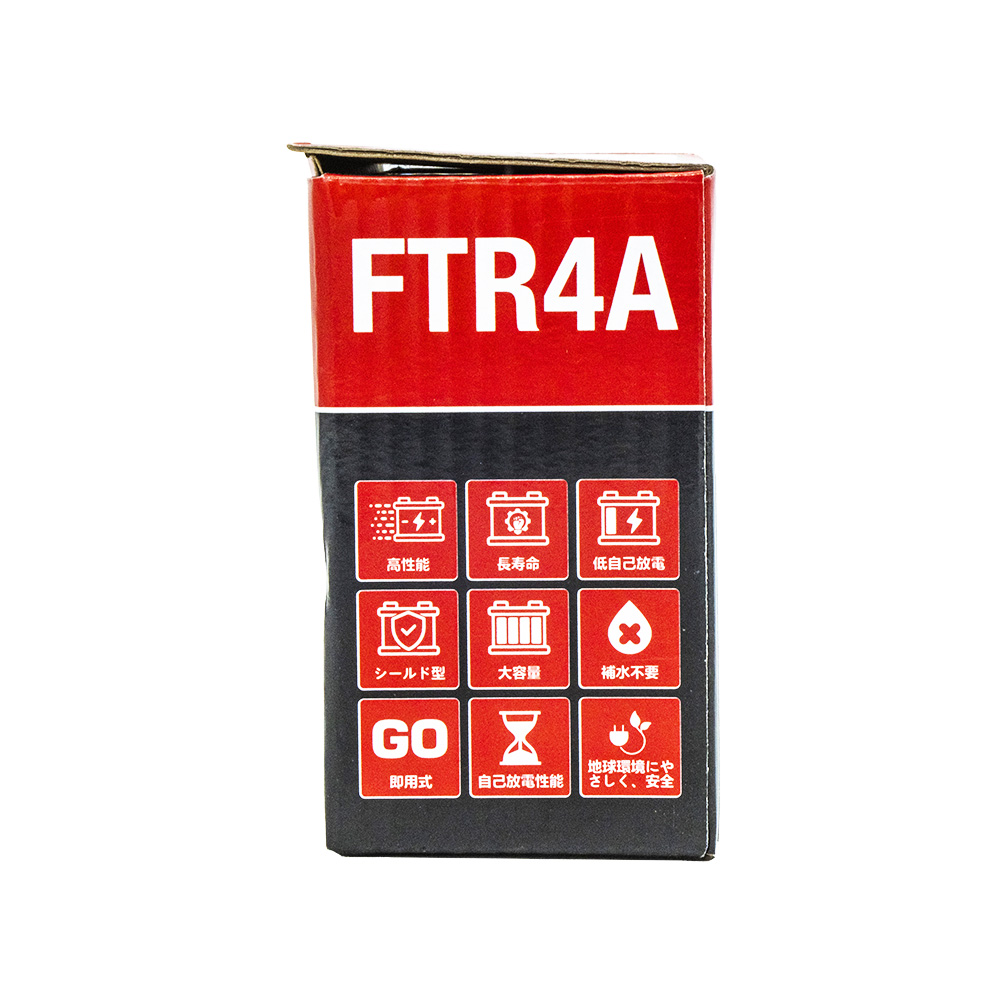 Мото аккумулятор FQ 2,3 Ah FTR4A AGM
