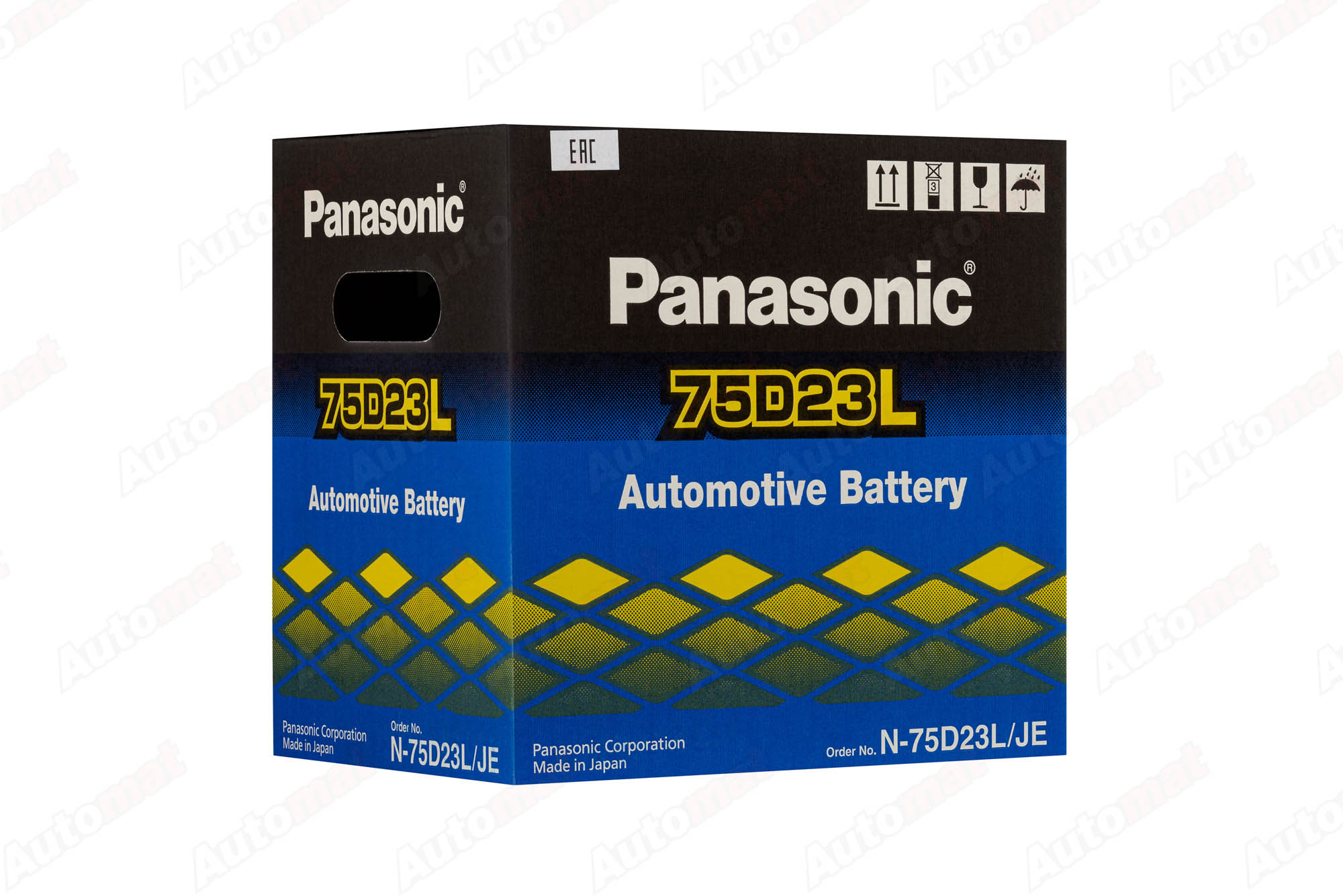 Аккумулятор PANASONIC 55 А/ч N-75D23L/JE