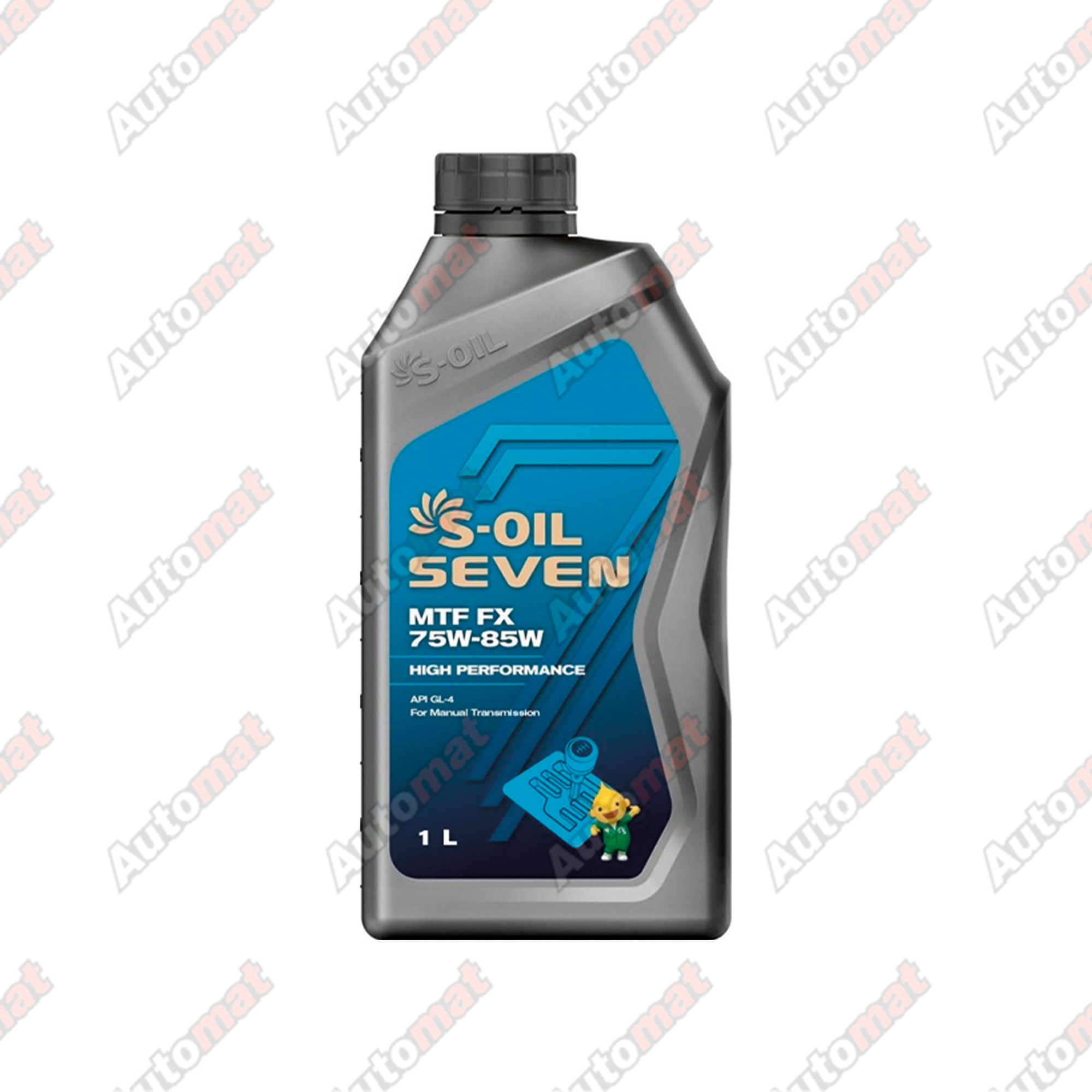 Масло трансмиссионное S-OIL 7 MTF FX 75W-85W GL-4 1л