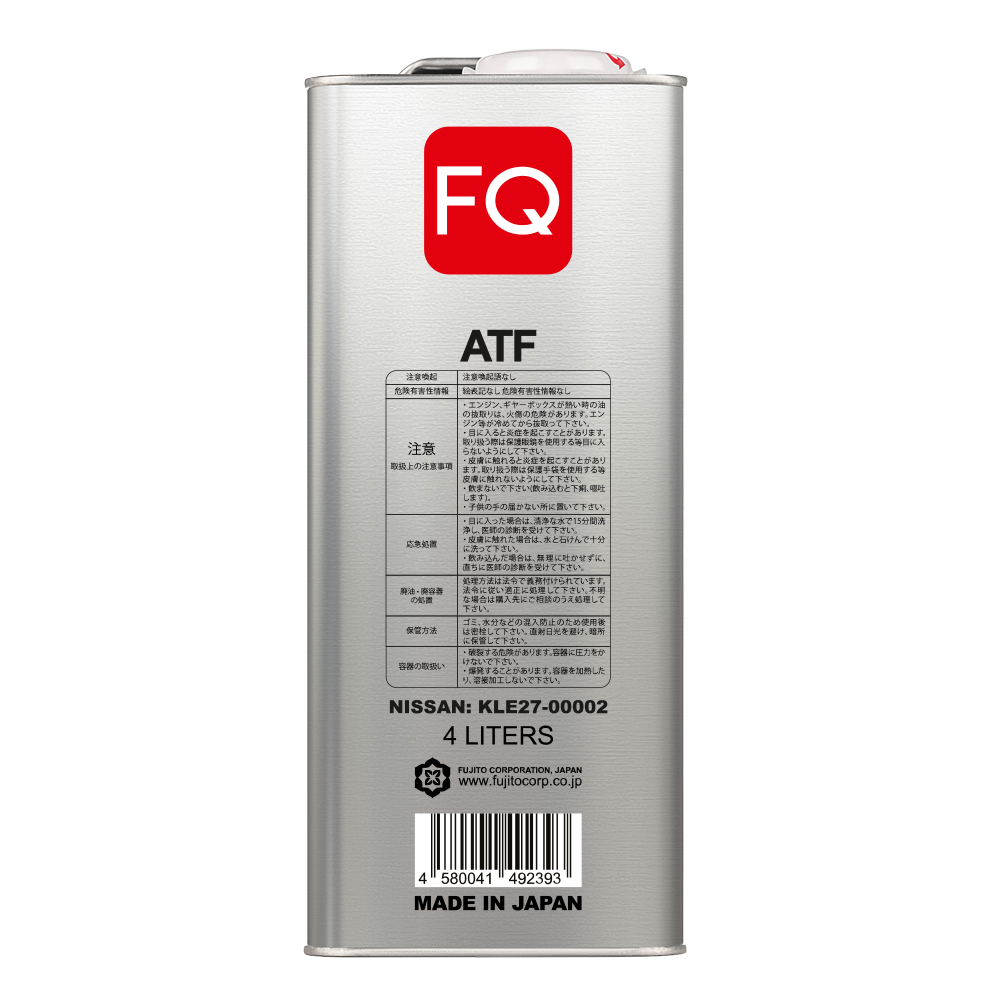 Трансмиссионное масло FQ ATF MATIC S, 4л