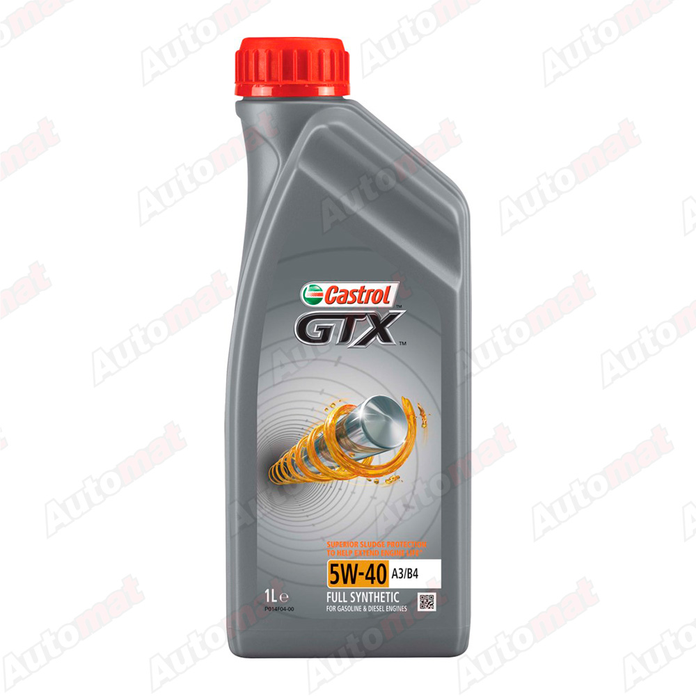 Моторное масло CASTROL GTX U CLEAN 5W-40 SP, 1л