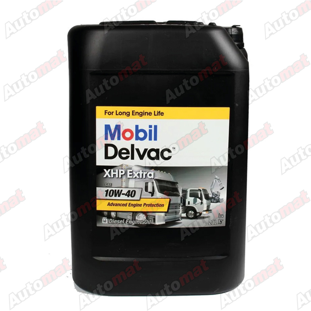 Масло моторное синтетическое Mobil Delvac XHP Extra 10W-40 20л 121737