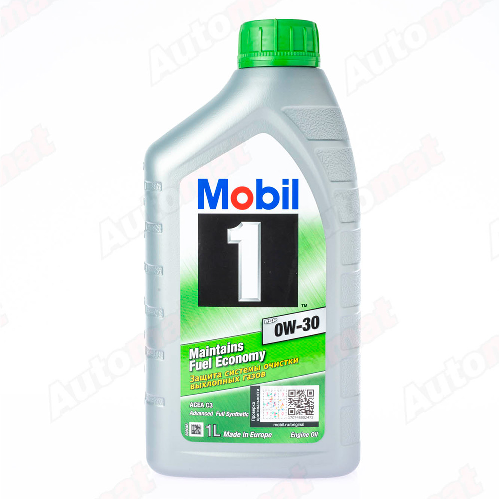 Моторное масло MOBIL 1 ESP 0W-30 FULLY SYNTHETIC, 1л