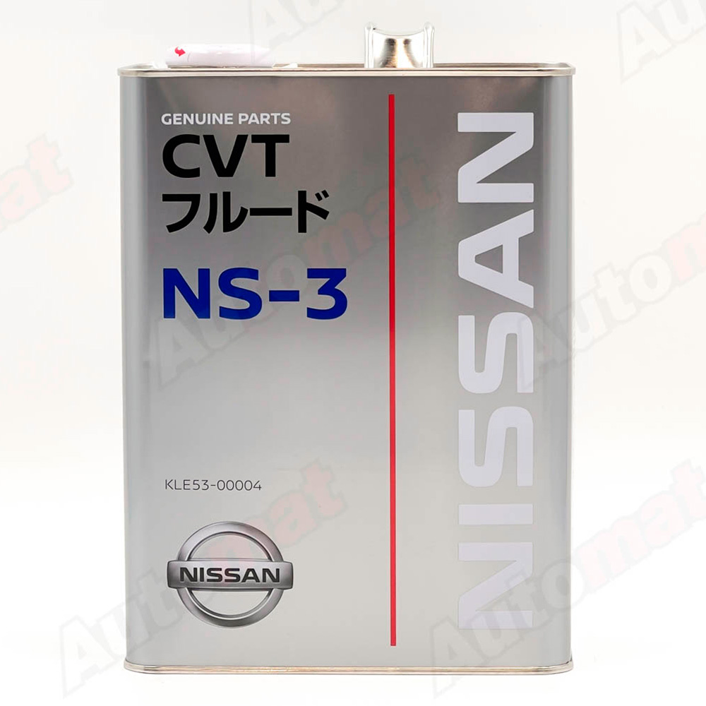 Трансмиссионное масло NISSAN CVT FLUID NS-3, 4л