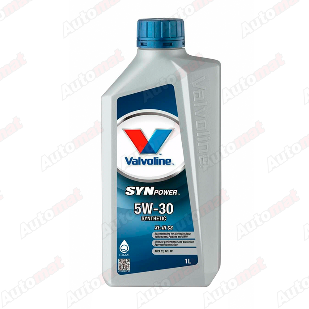 Масло моторное Valvoline Synpower XL-III C3 5W30 1л