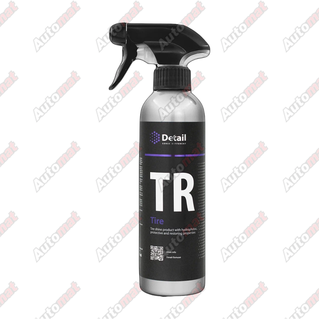 Чернение для колес GRASS TIRE POLISH Detail 500мл