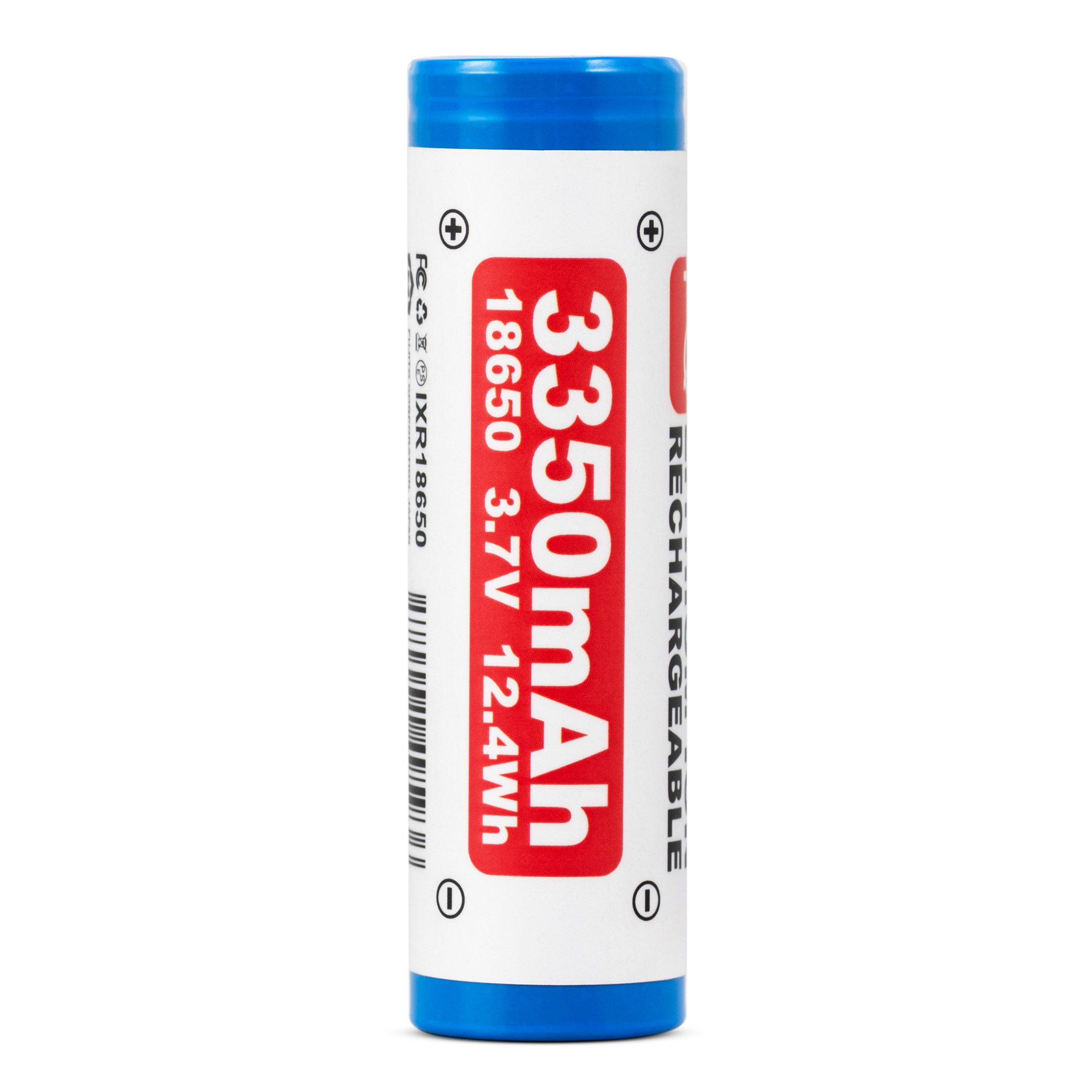 Аккумулятор литий-ионный FQ 18650 (3350mAh), 3,7В, 1шт