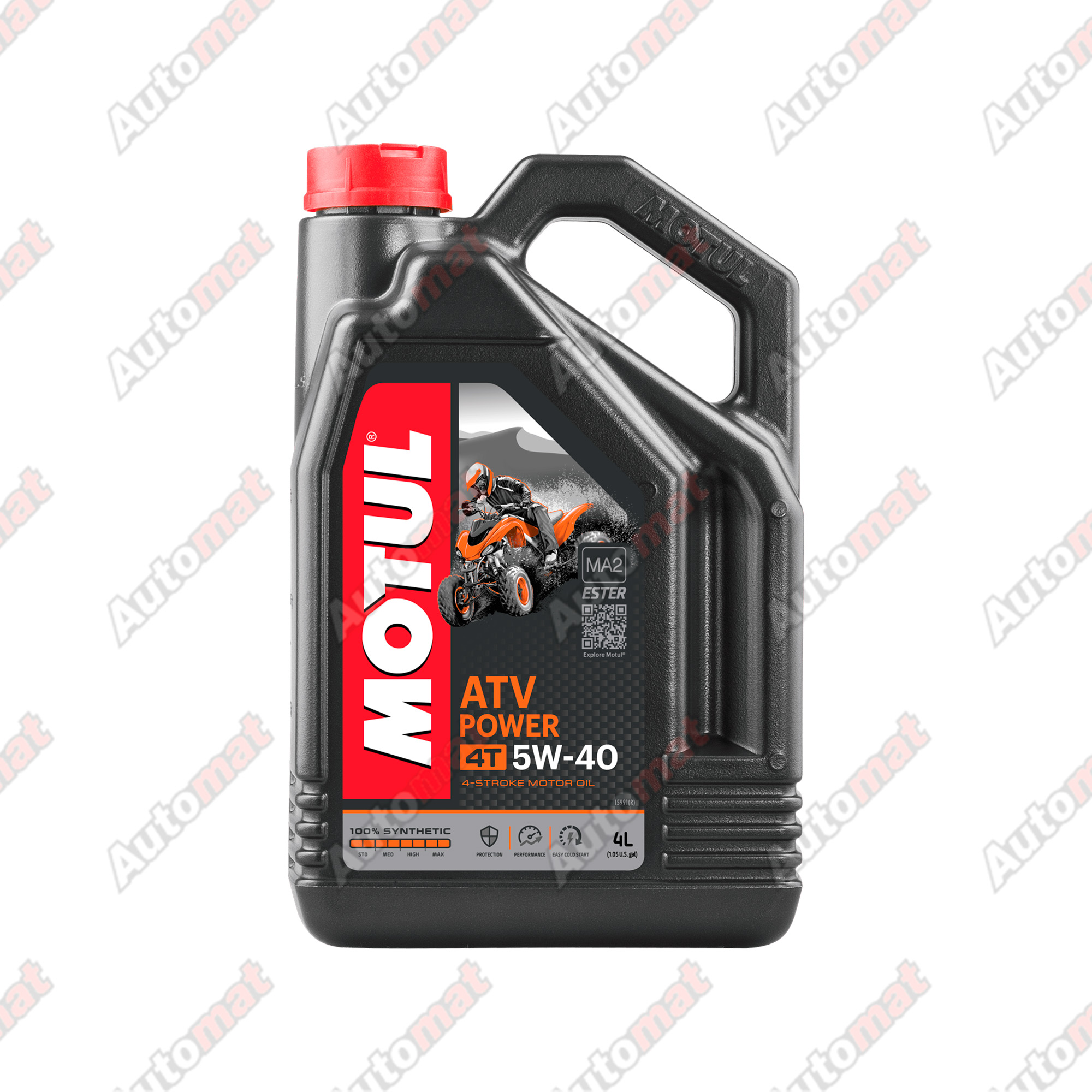 Масло моторное Motul ATV Power 4T 5W-40, 4л