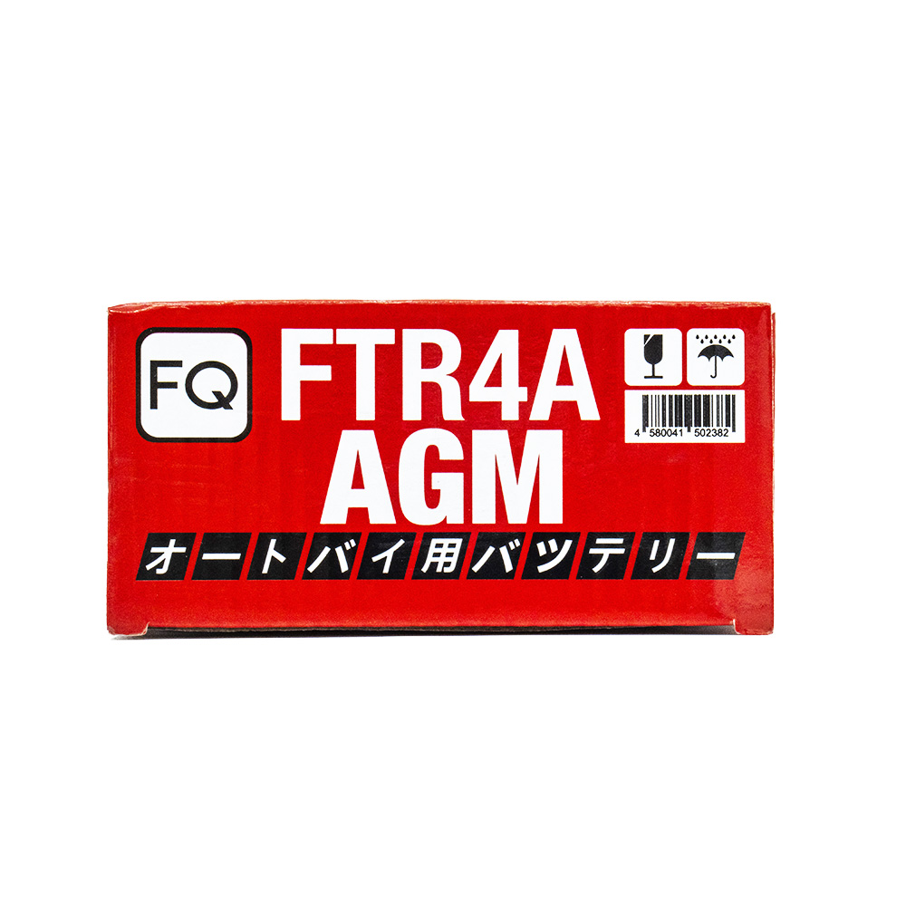 Мото аккумулятор FQ 2,3 Ah FTR4A AGM