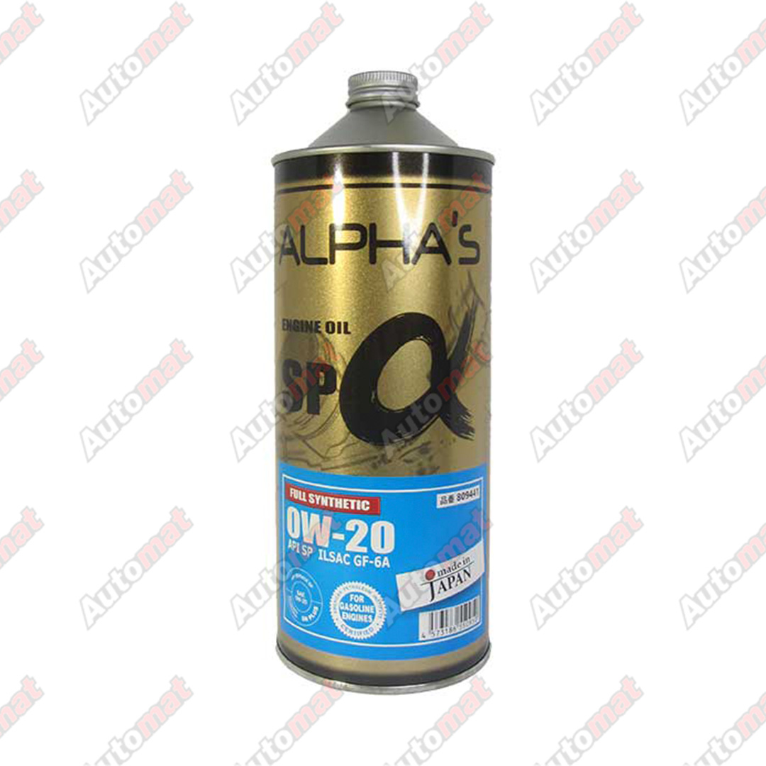 Масло моторное ALPHA'S 809441 0W-20 SP, 1л