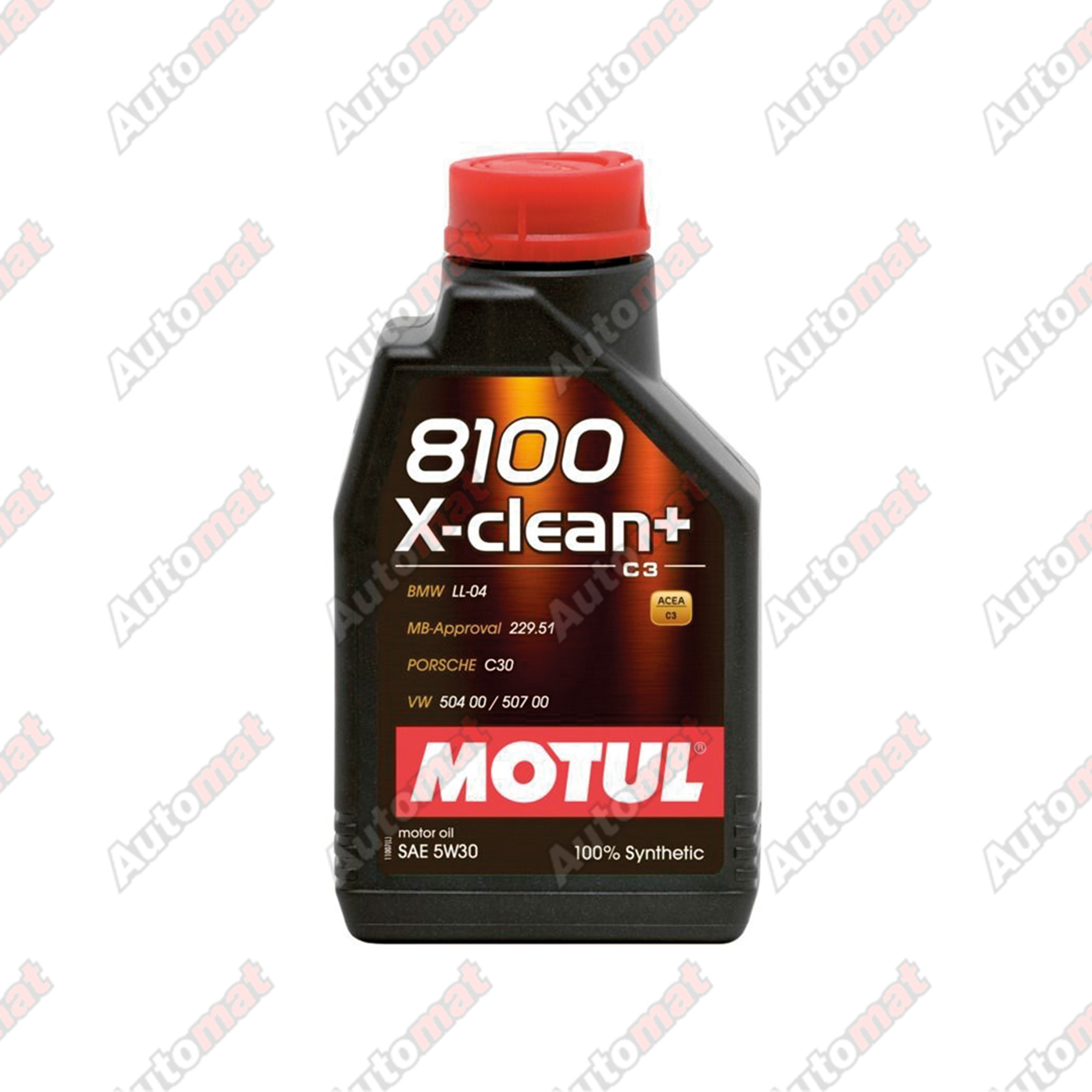 Моторное масло Motul 8100 X-clean + C3 5W30, 1л