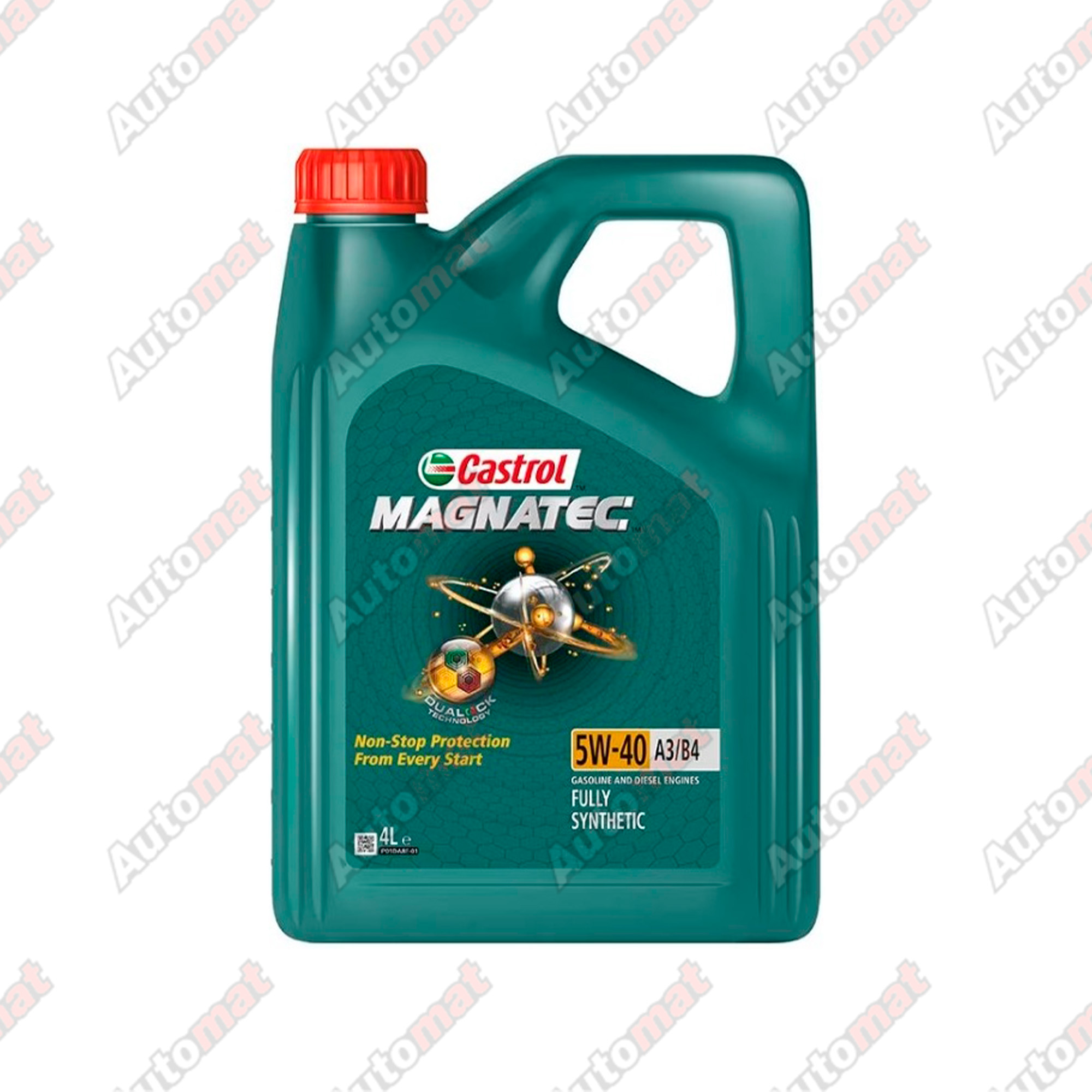 Моторное масло Castrol Magnatec 5W-40 синтетическое 4л 15F480