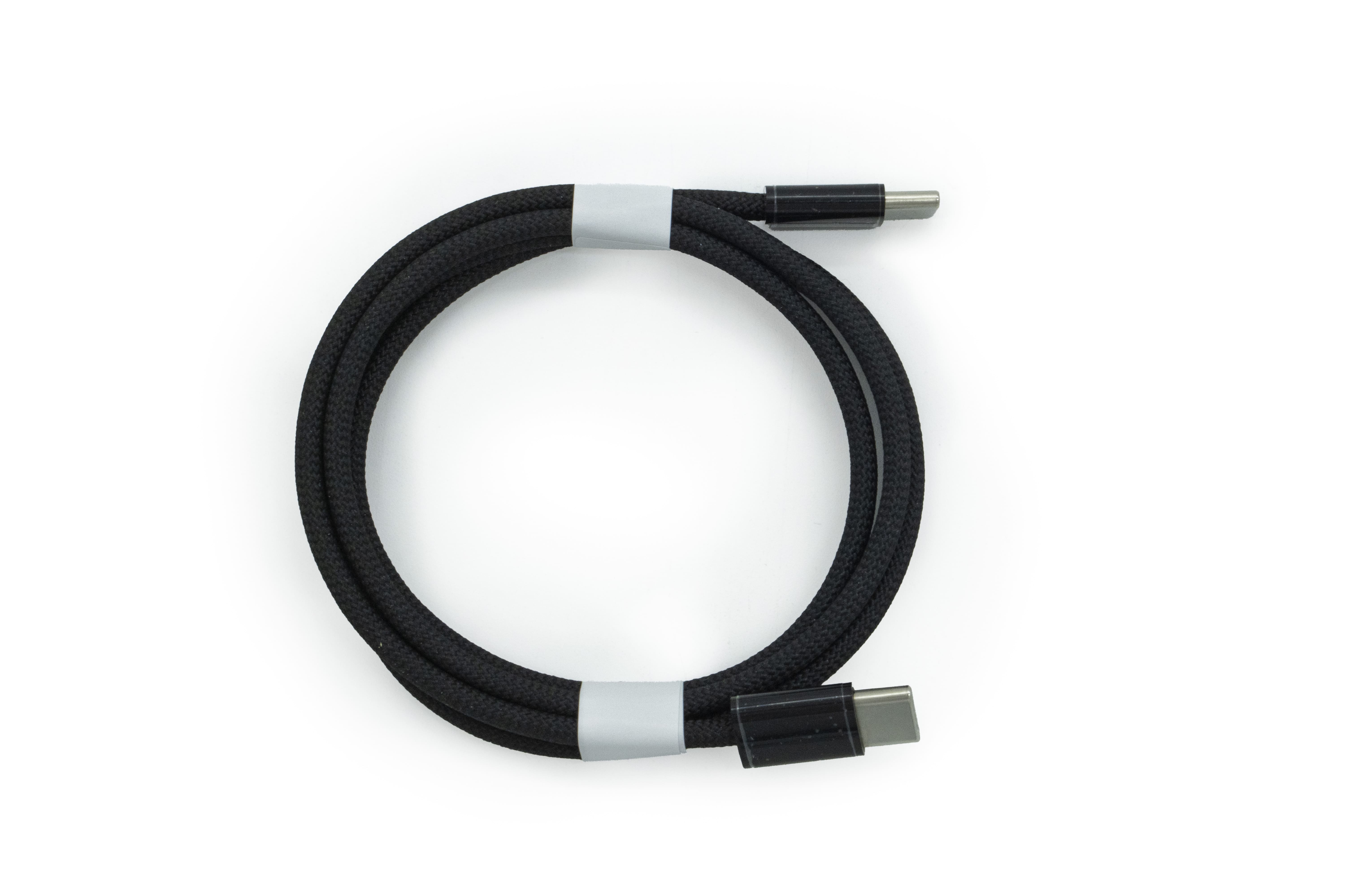 Кабель EnZo USB Type-C USB Type-C плетеный черный 1м CC60W-BB1