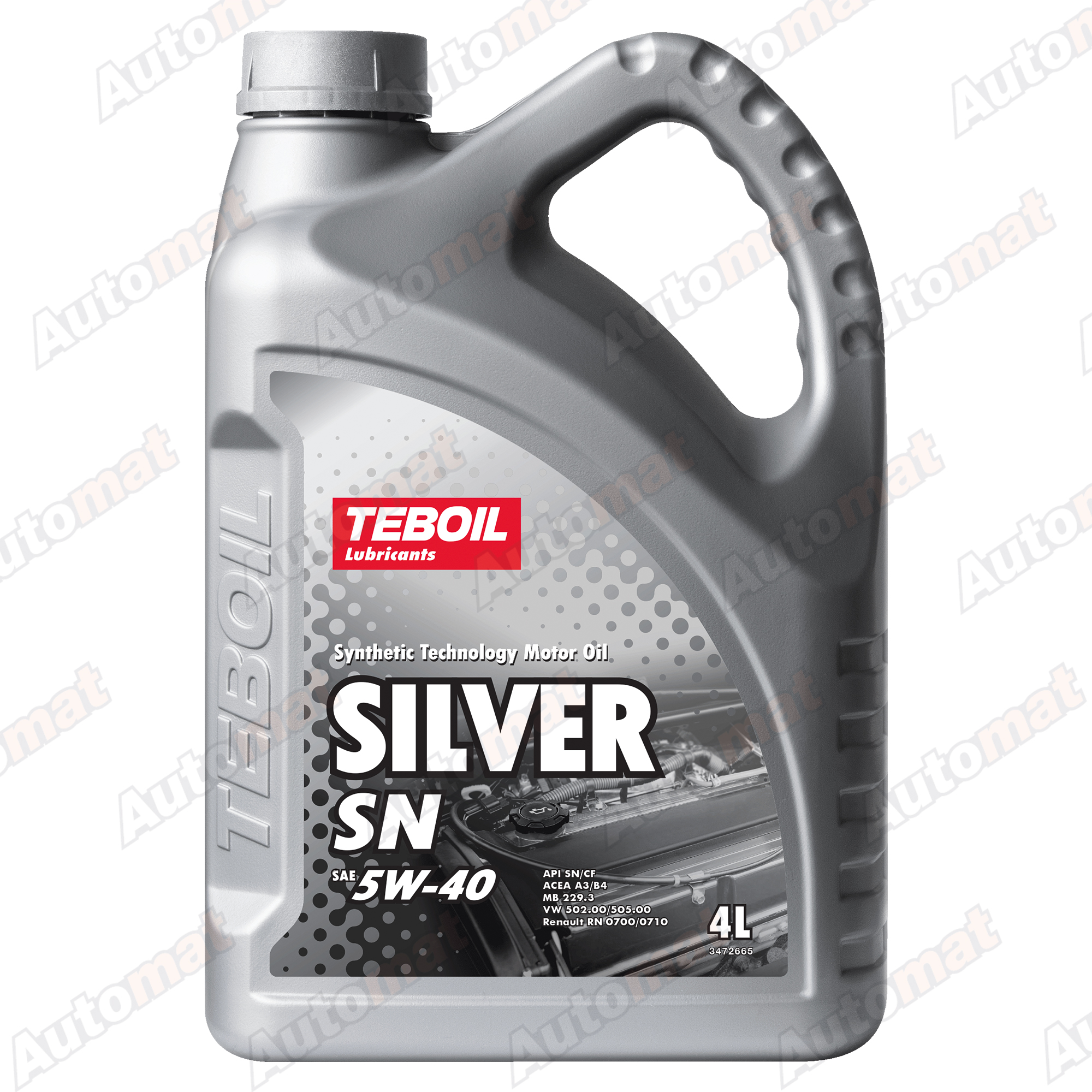 Масло моторное Teboil Silver SN 5W-30 полусинтетическое 4л