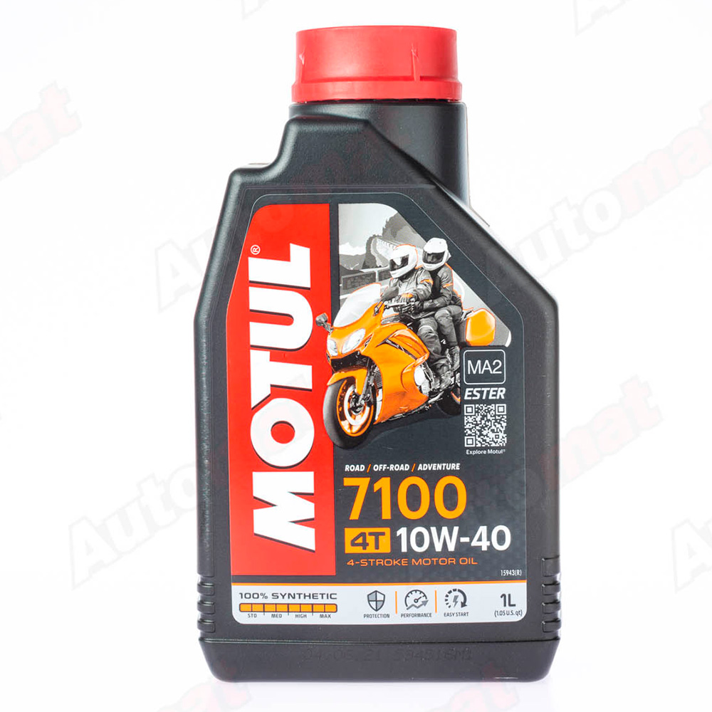 Моторное масло Motul 7100 4T 10W-40, 1л