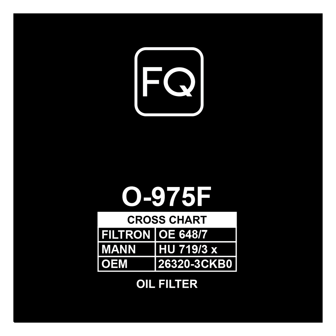 Фильтр масляный FQ O-975
