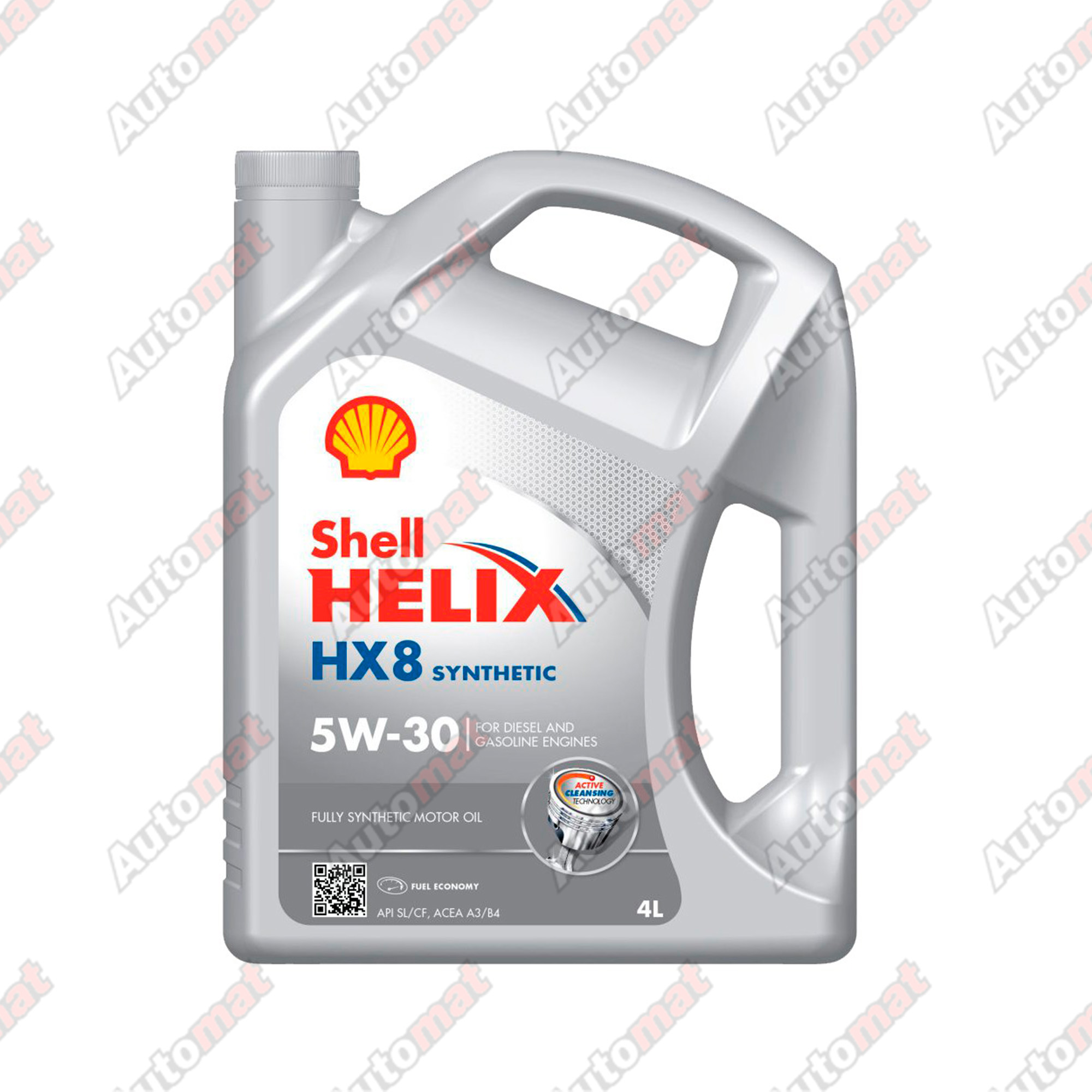 Моторное масло Shell Helix HX8 Syn SL/CF A3/B4 5W-30, 4л