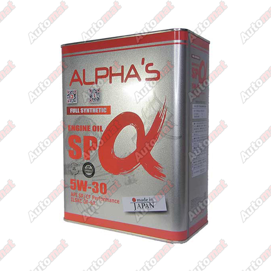 Масло моторное ALPHA'S 809244 5W-30 SP/CF, 4л