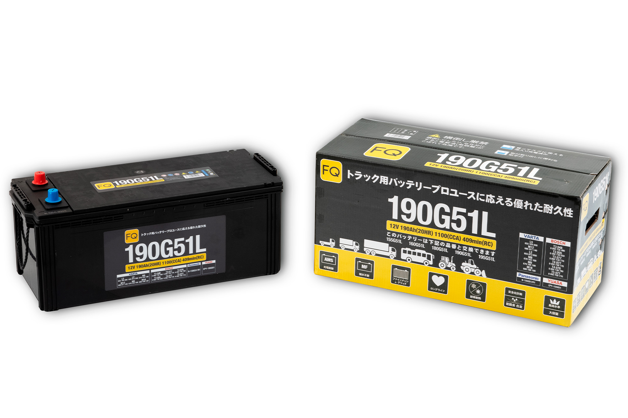 Аккумулятор FQ 190G51L 190Ah