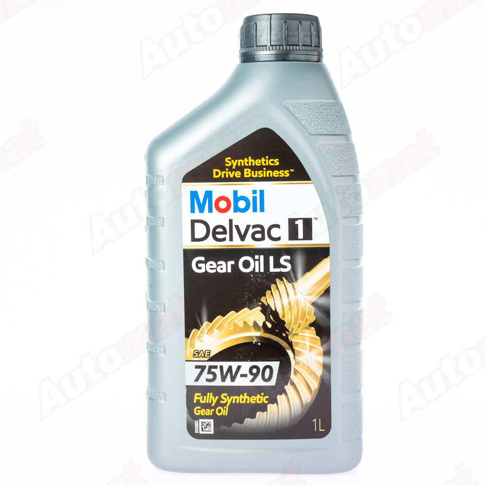 Трансмиссионное масло Mobil Delvac 1 Gear Oil LS 75W-90, 1л