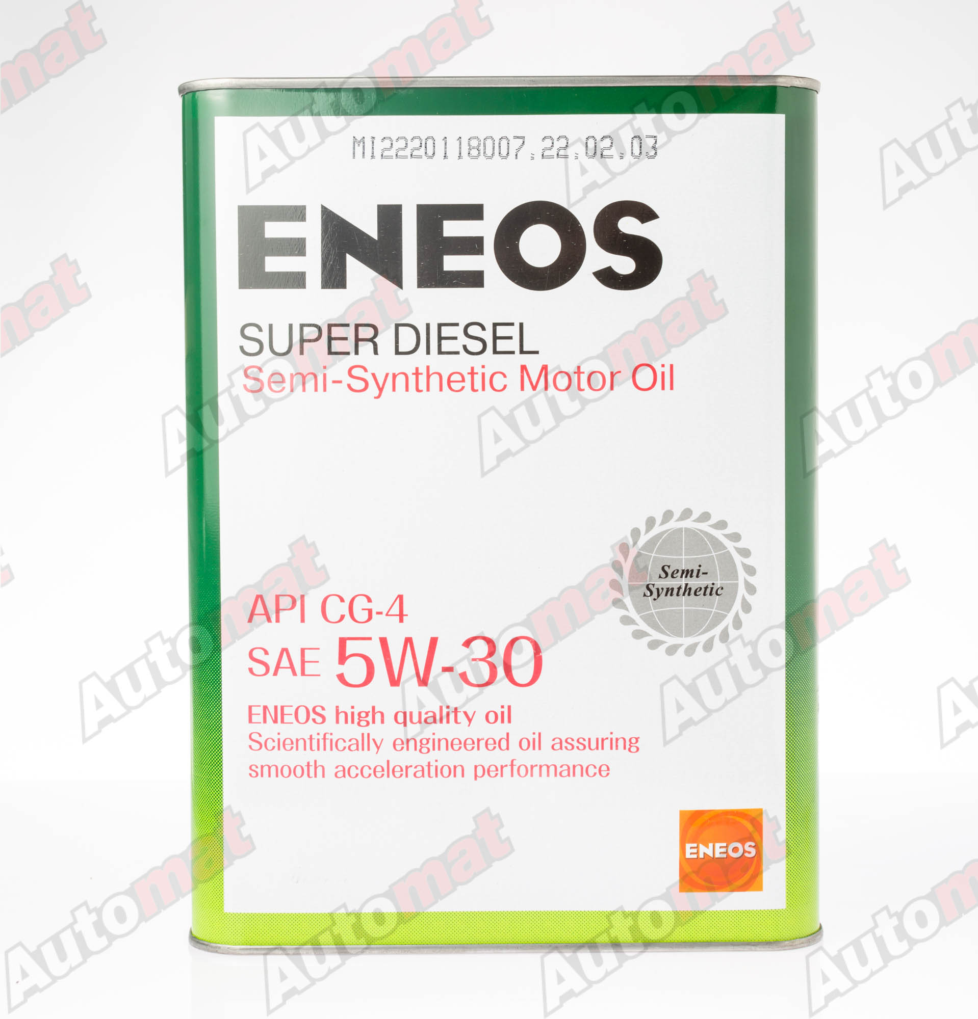 Масло моторное ENEOS Super Diesel CG-4 псинт 5W30 4л