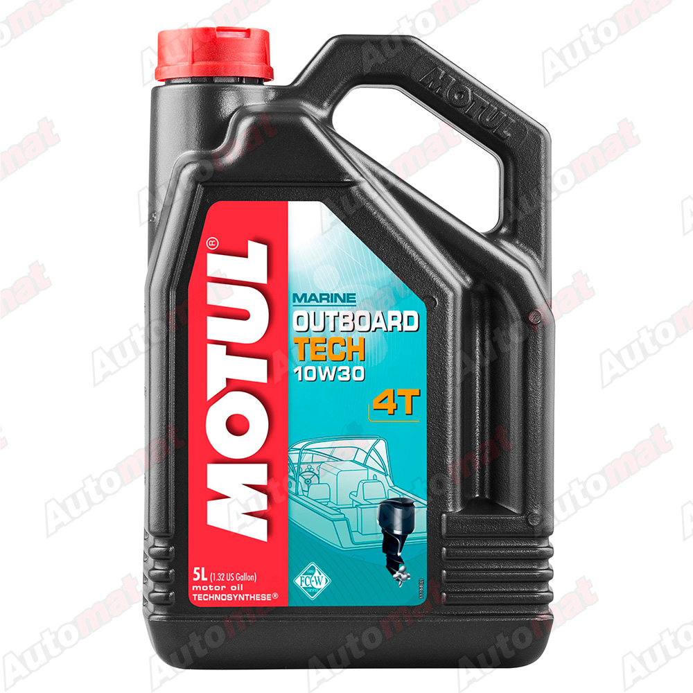 Моторное масло Motul Outboard Tech 2T Technosynthese, 5л