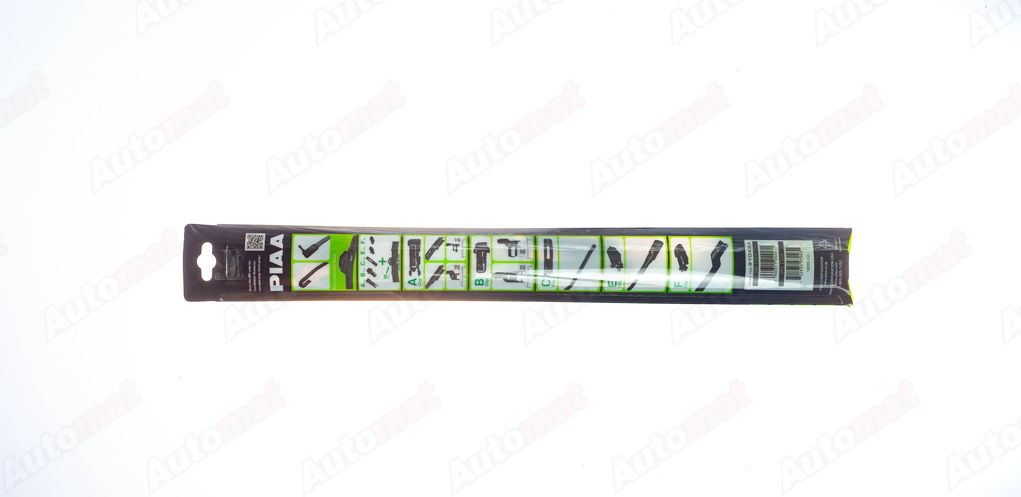 Щетка стеклоочистителя бескаркасная универсальная PIAA WIPER SI-TECH 97043A, 430мм