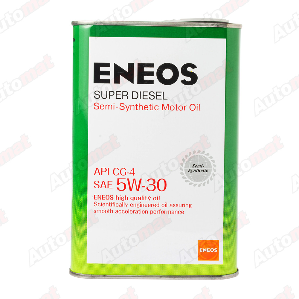 Моторное масло ENEOS SUPER DIESEL 5W-30 CG-4 SEMI-SYNTHETIC, 1л