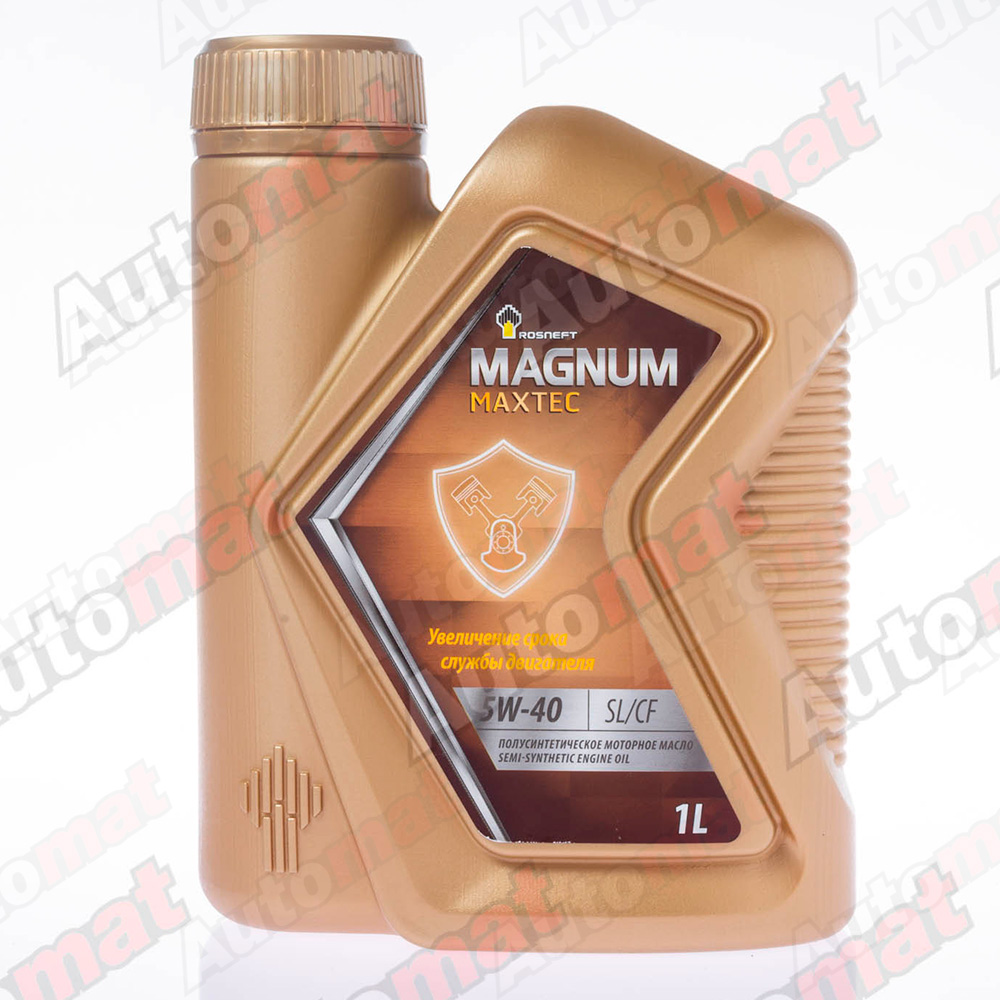Моторное масло Роснефть Rosneft Magnum Maxtec SL/CF 5W-40, 1л