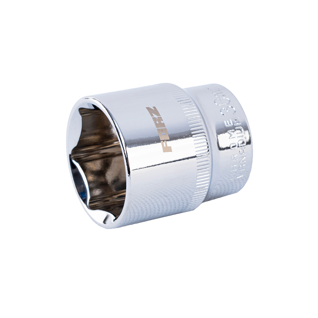 Головка торцевая шестигранная FORZ (1/2), 30 мм, CrV