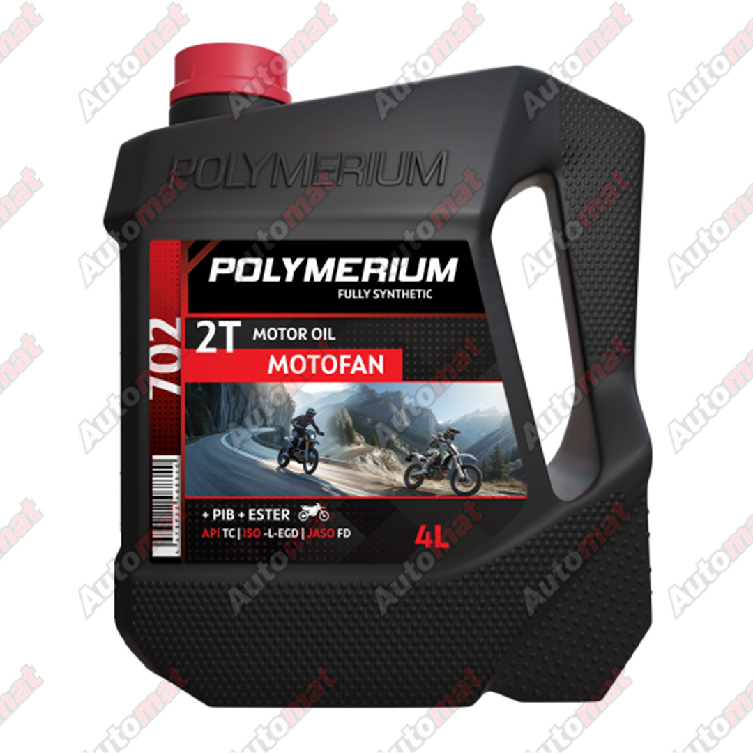 Масло моторное POLYMERIUM MOTO-FAN 2T 702, 4л