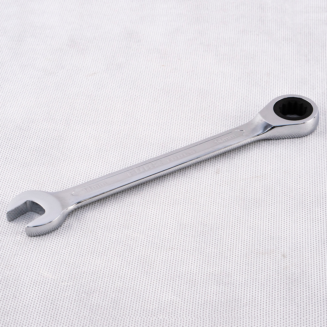 Комбинированный трещоточный ключ FORZ 14 мм, CrV, 72 зуба