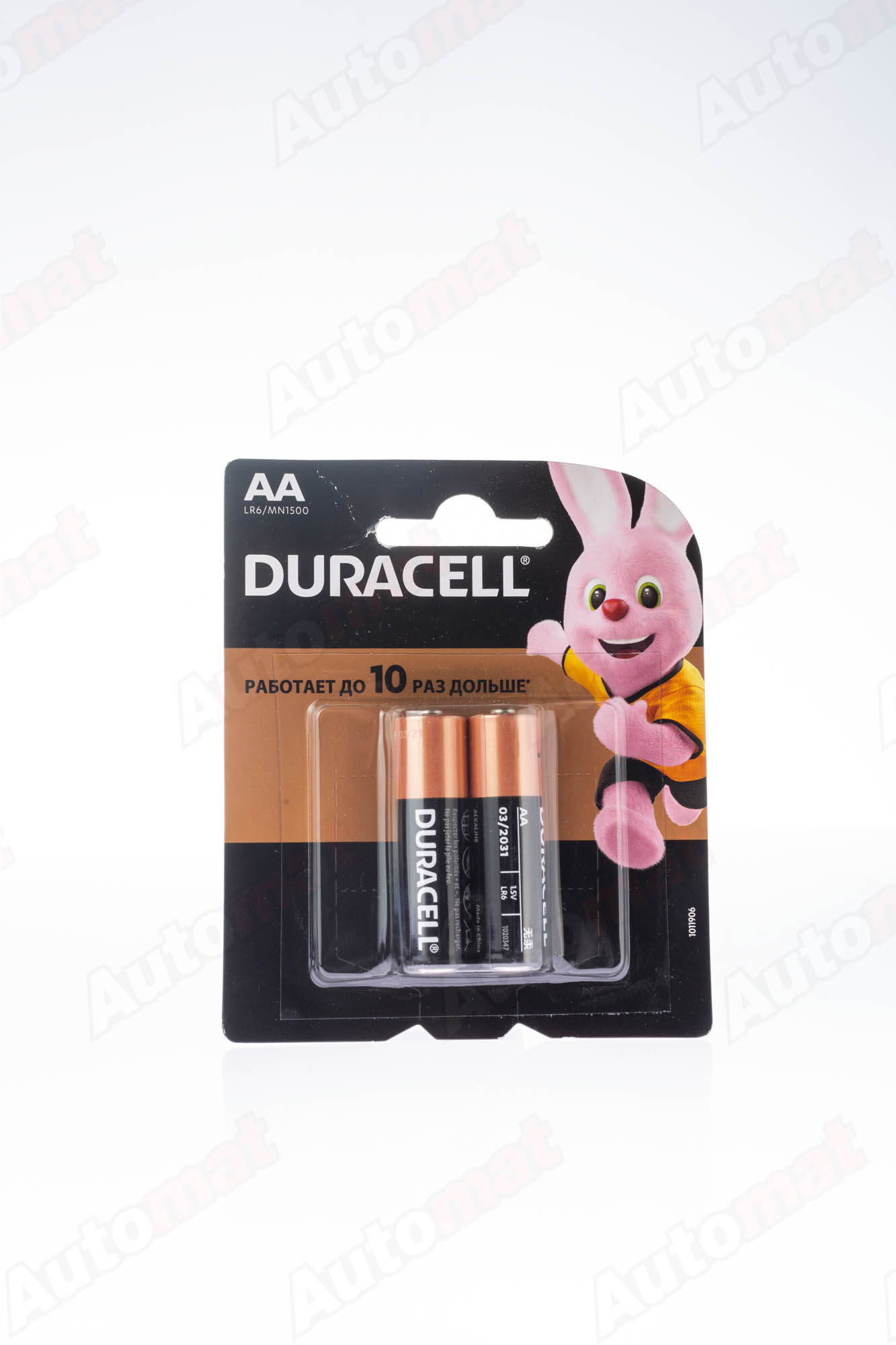 Батарейки щелочные DURACELL BASIC LR6, 2 шт