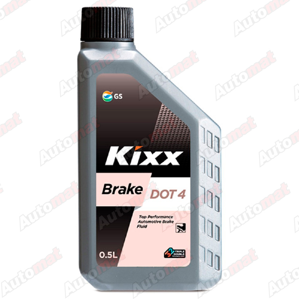 Тормозная жидкость KIXX BRAKE DOT4 E, 0.5л