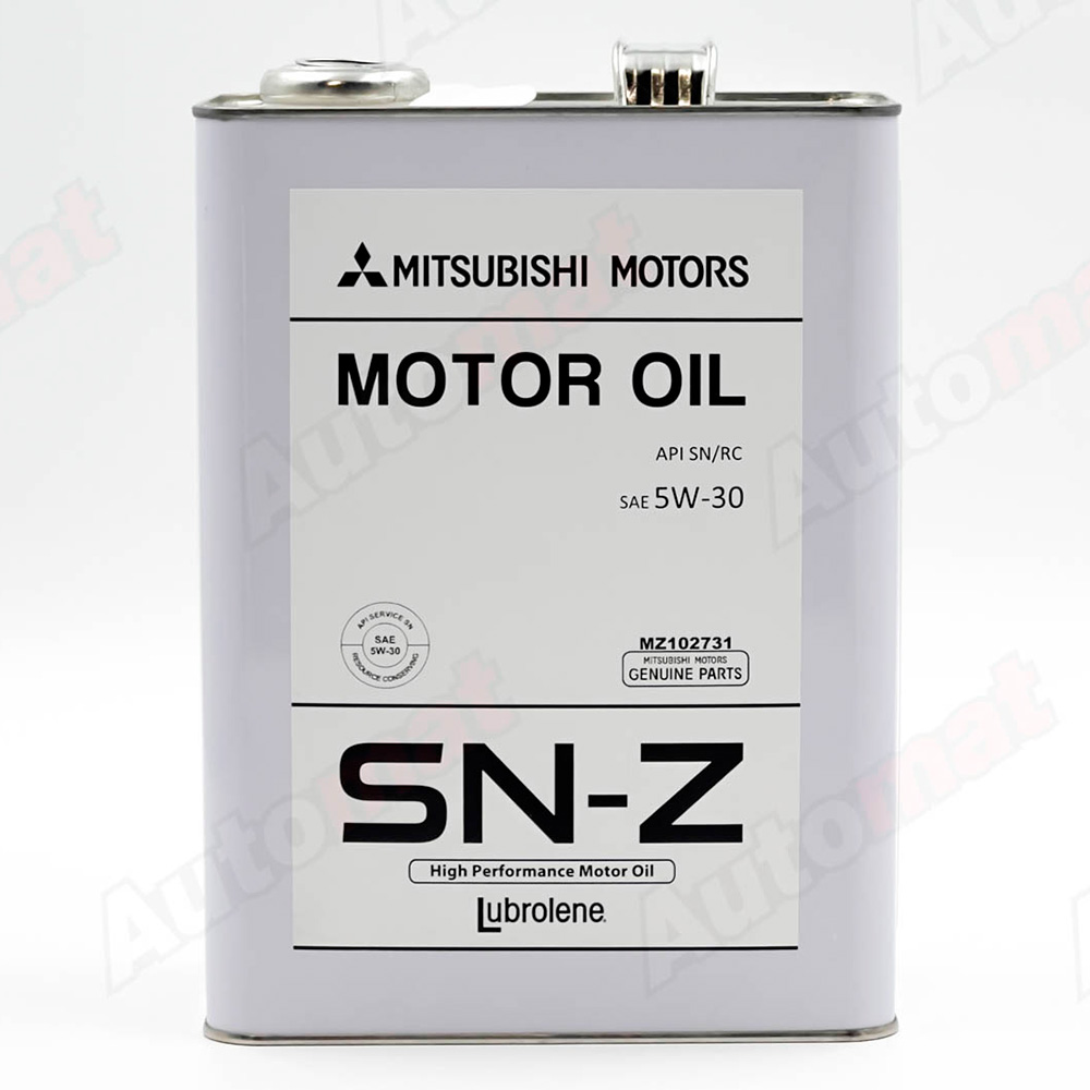 Масло моторное Mitsubishi Lubrolene SN-Z 5W-30 SN/RC GF-5, 4л