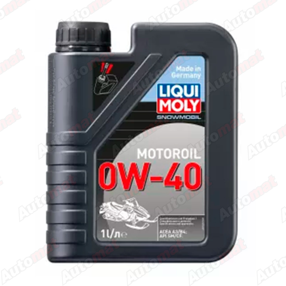 Моторное масло LiquiMoly Snowmobil Motoroil 0W-40, д/снегоходов, 1л